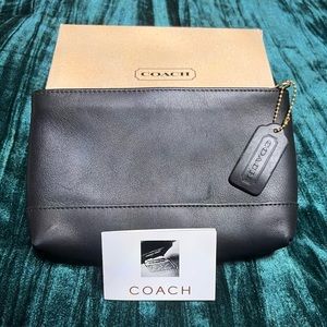 Vintage Authentic Coach cosmetic bag
